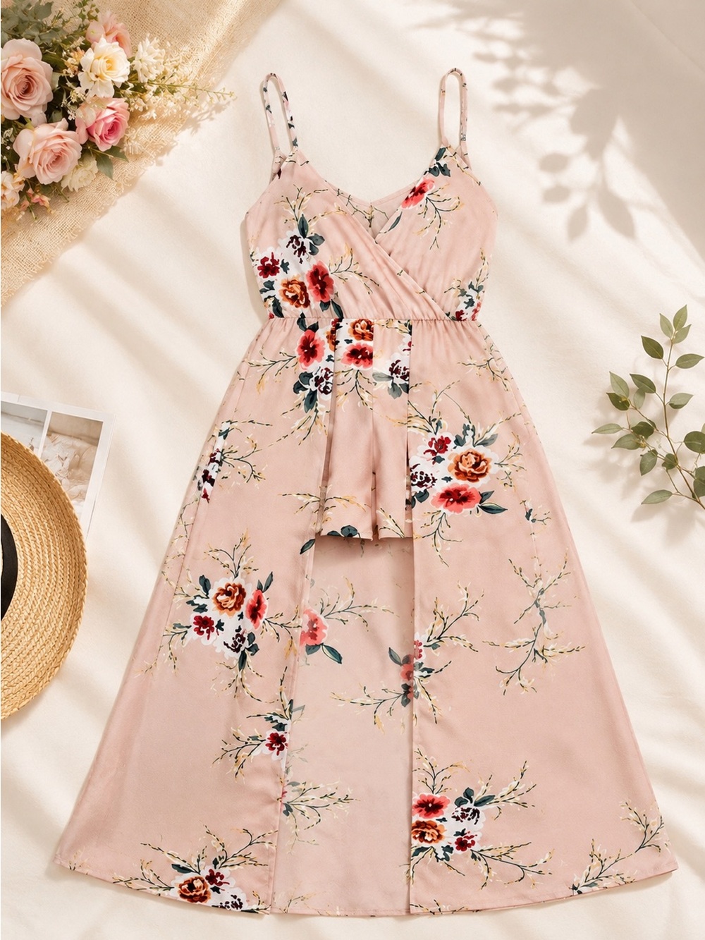 🆕 Floral Romper Dress - Picture 3 of 5